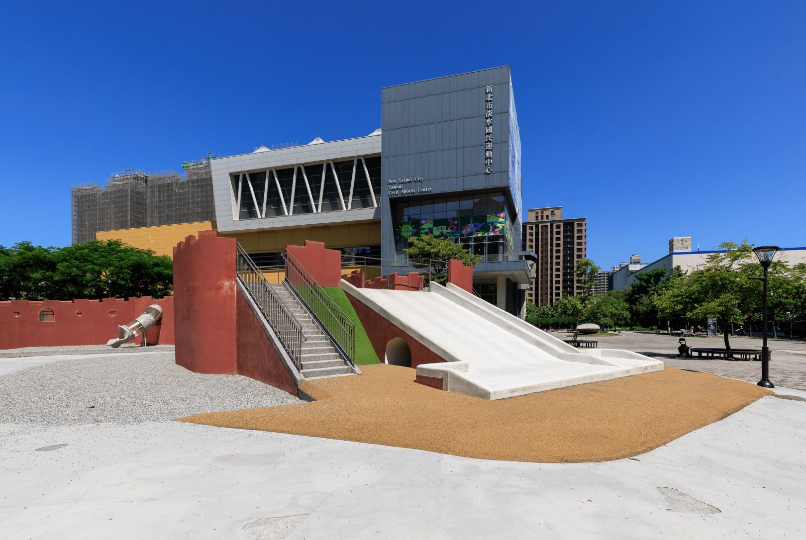 紅毛城現身淡水新市鎮成為孩子的樂園  淡水公八公園老少咸宜人氣居高不下