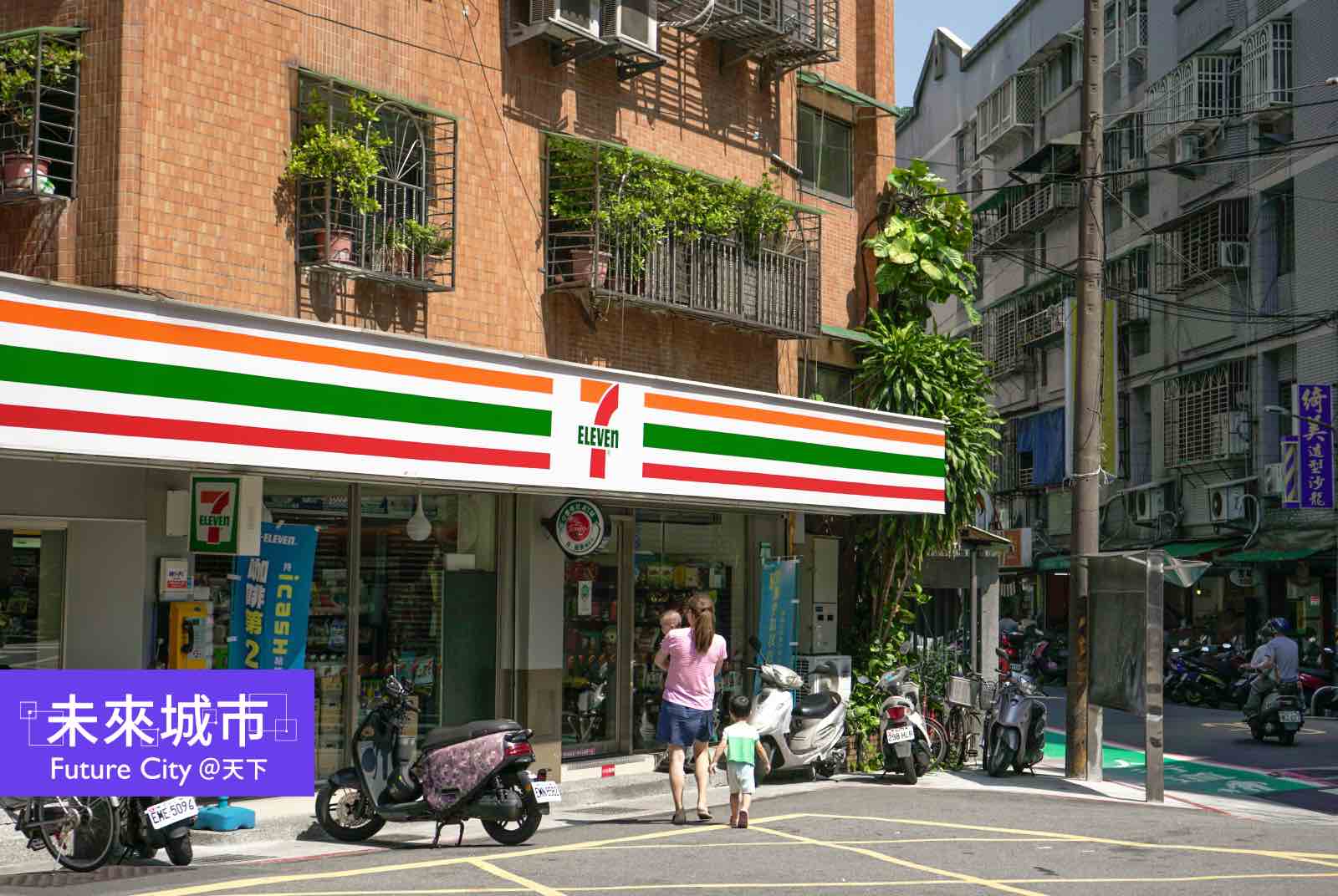 不只暖心！7-ELEVEN門上的避暑告示，背後是一套城市保命系統