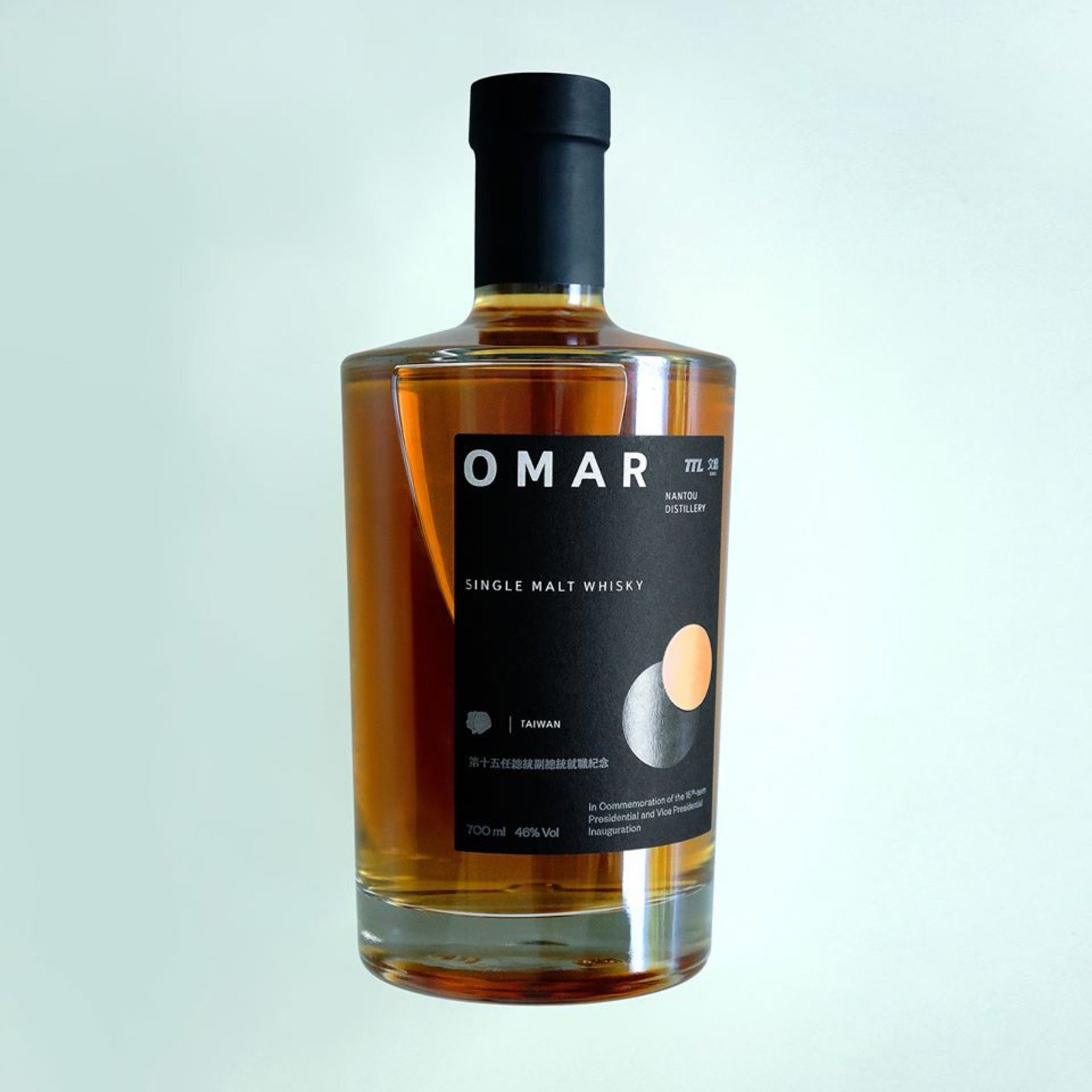 OMAR單一麥芽威士忌特別版。圖片來源：中華文化總會