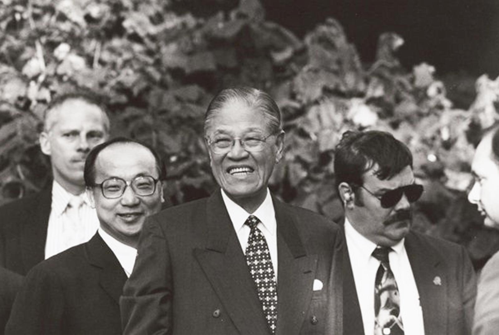 1995年，李登輝以私人名義訪美，在母校康乃爾大學發表演講「民之所欲，長在我心」。圖片來源：康乃爾大學官網