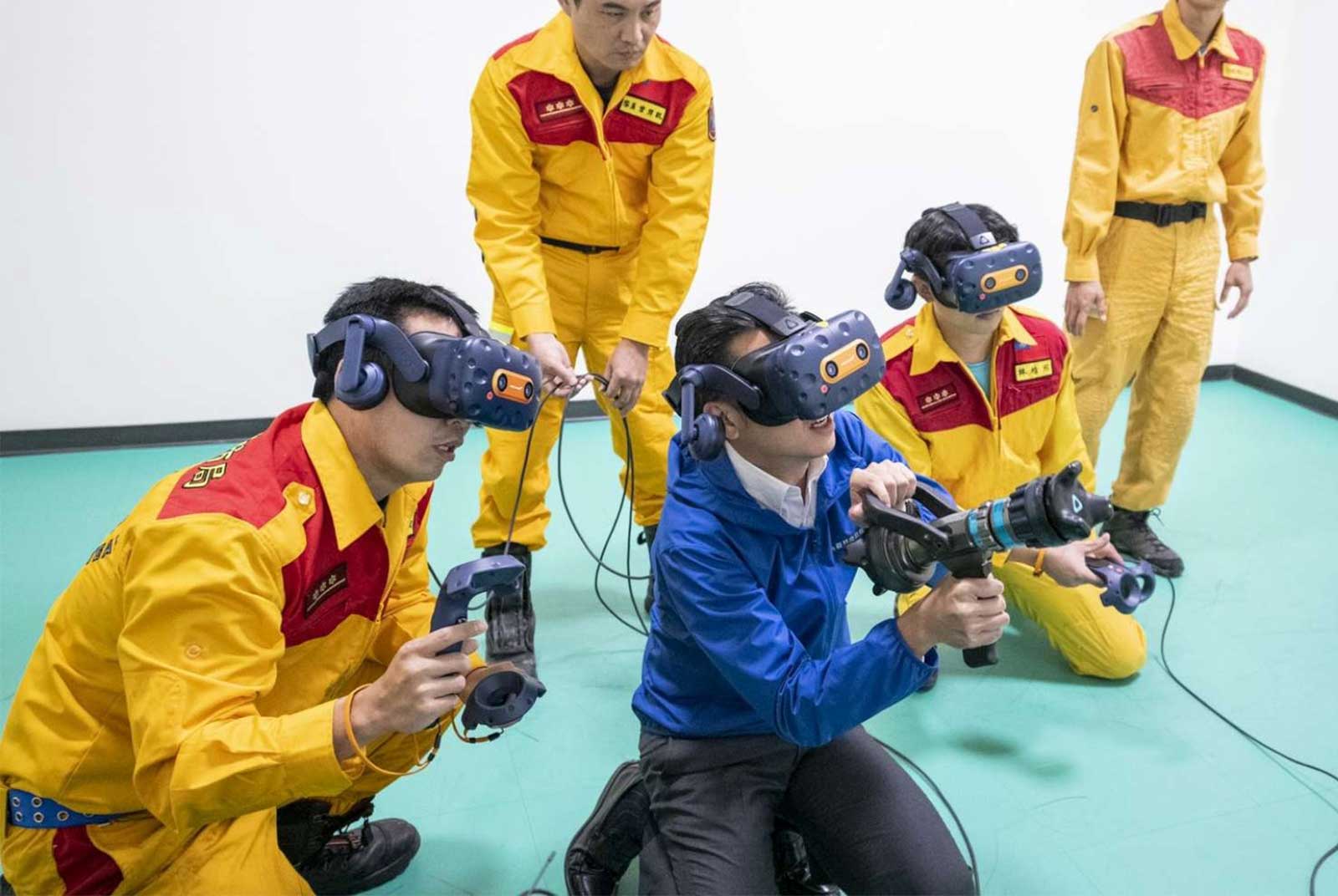 智慧城市懶人包-新竹市-VR-MR-火災-消防
