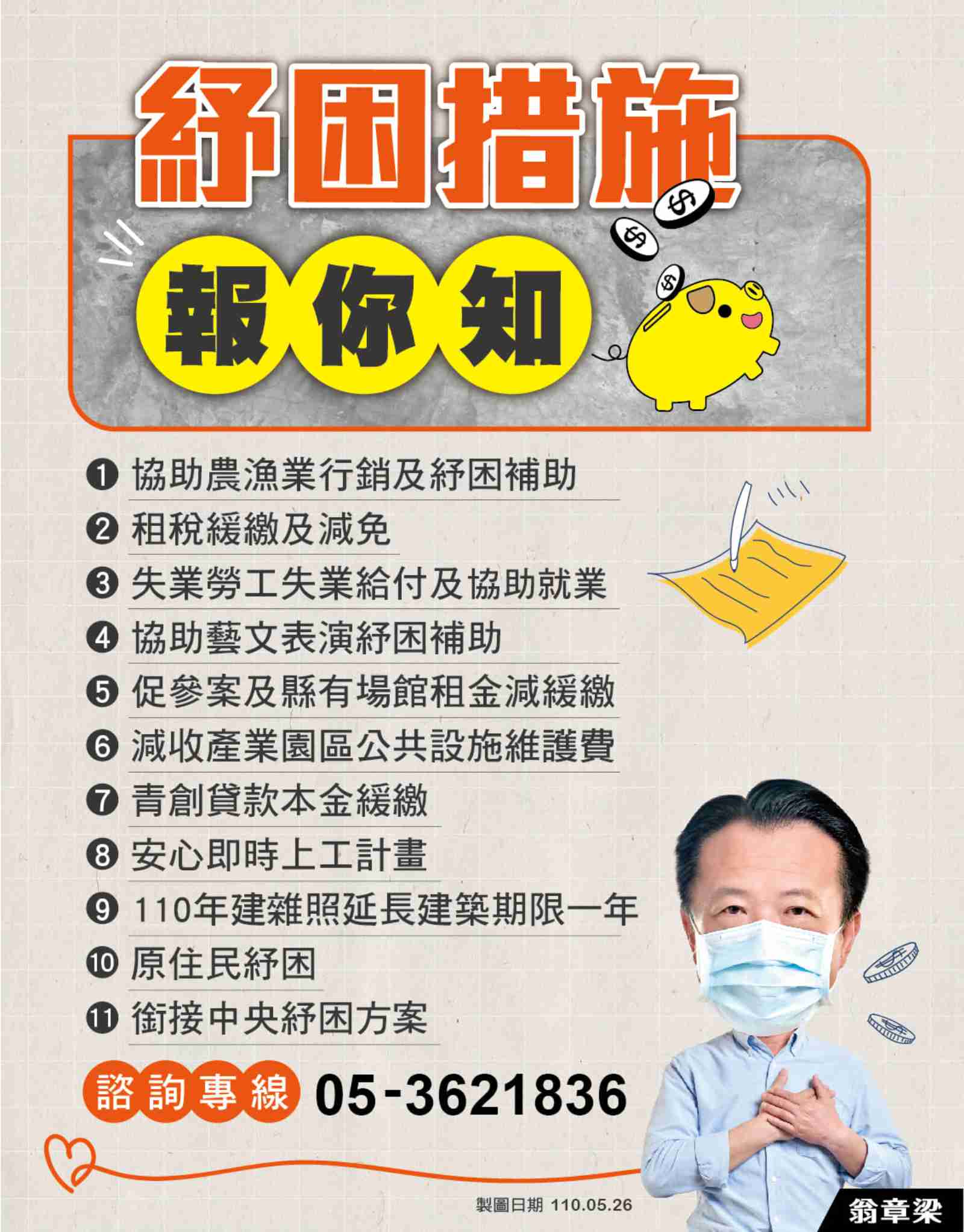 新冠肺炎-城市防疫-紓困-嘉義縣-紓困政策-線上申請