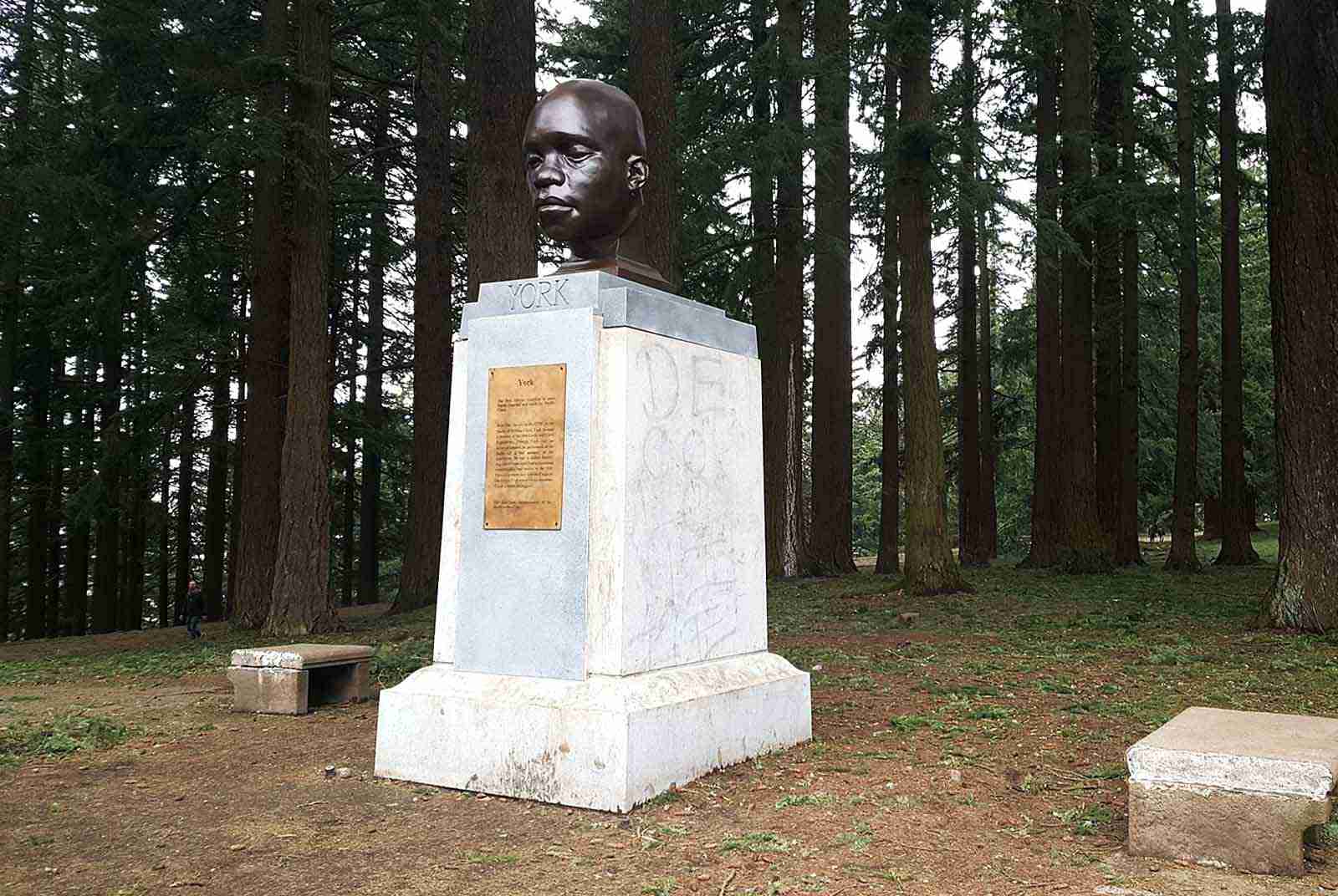 美國-Bust of York-波特蘭-銅像-轉型正義-銅像拆除