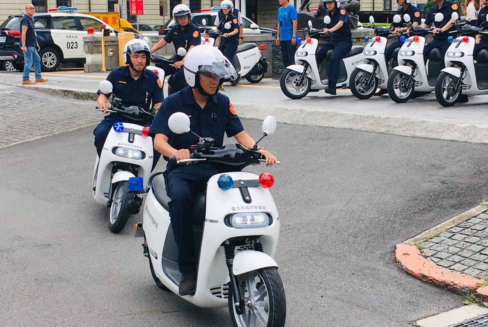 電動機車-運具電動化-公務機車-警察局-減碳-空污-SDGs
