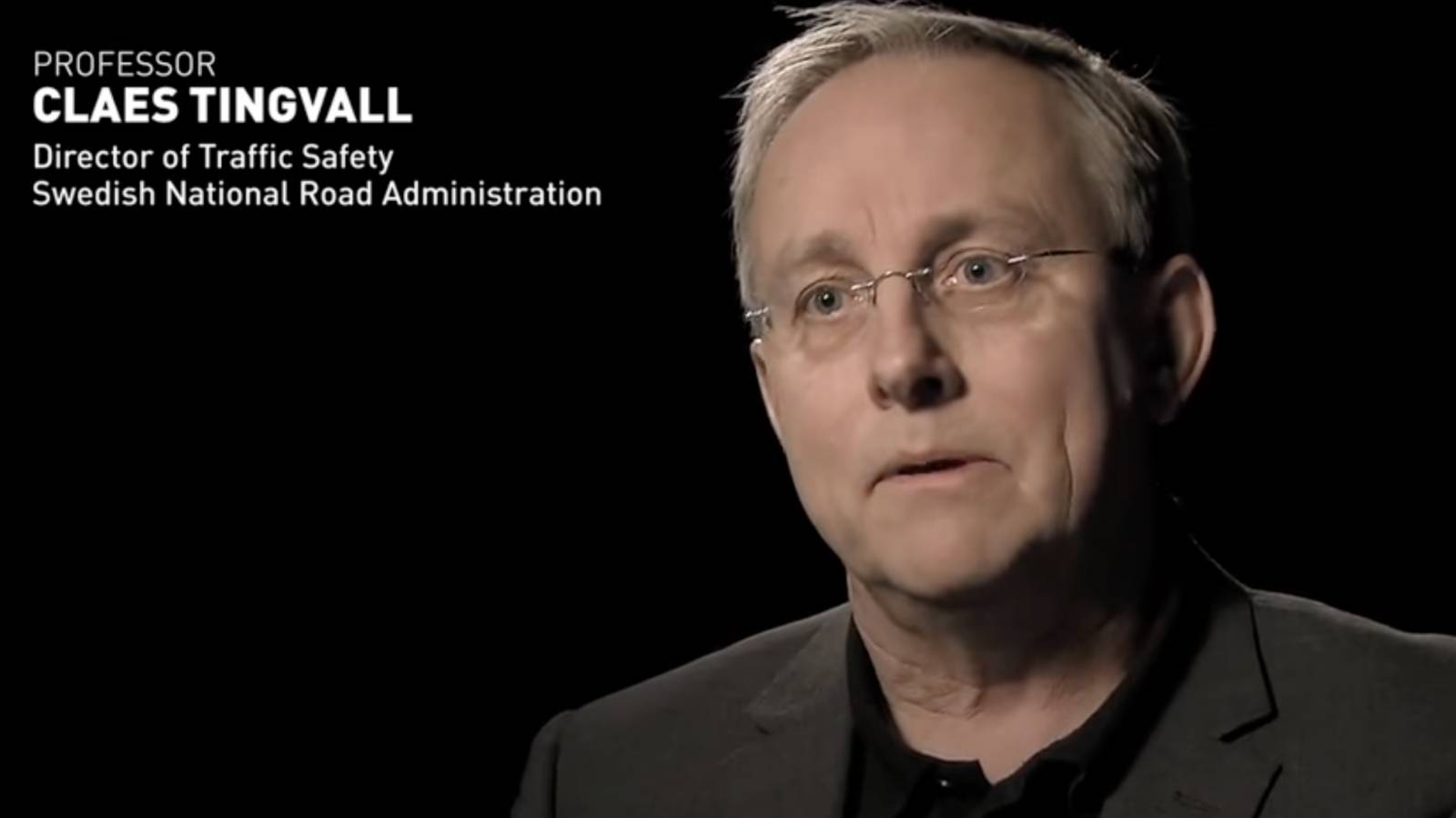 Claes Tingvall-瑞典交通局-瑞典-人本交通-交通設計-行人地獄-交通安全-車禍死亡率-零死亡願景-VisionZero