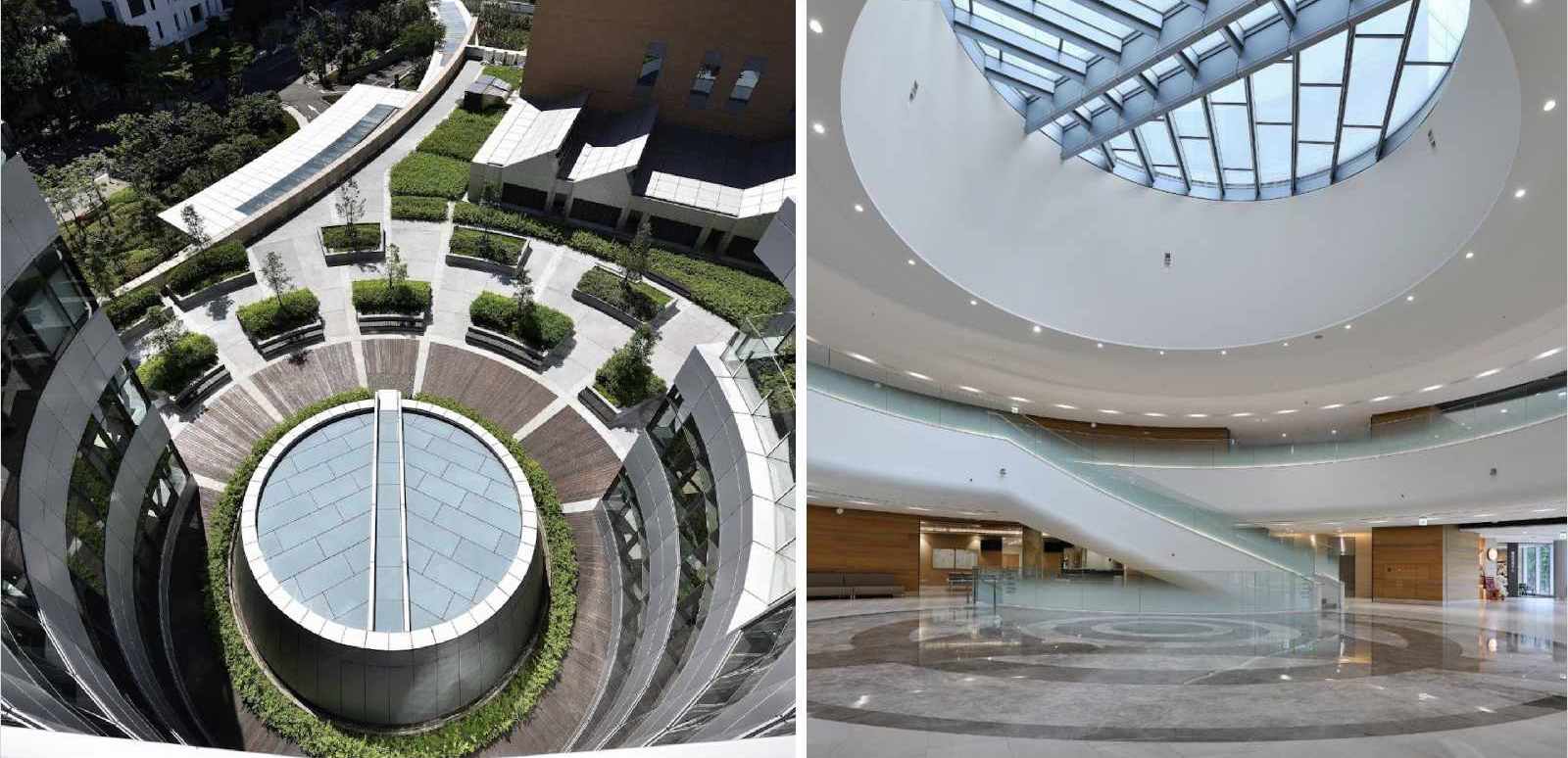 台大癌醫-綠屋頂-節能減碳-景觀-園藝-建築-綠化-療癒-熱島效應-降溫-城市規劃-城市景觀-屋頂花園