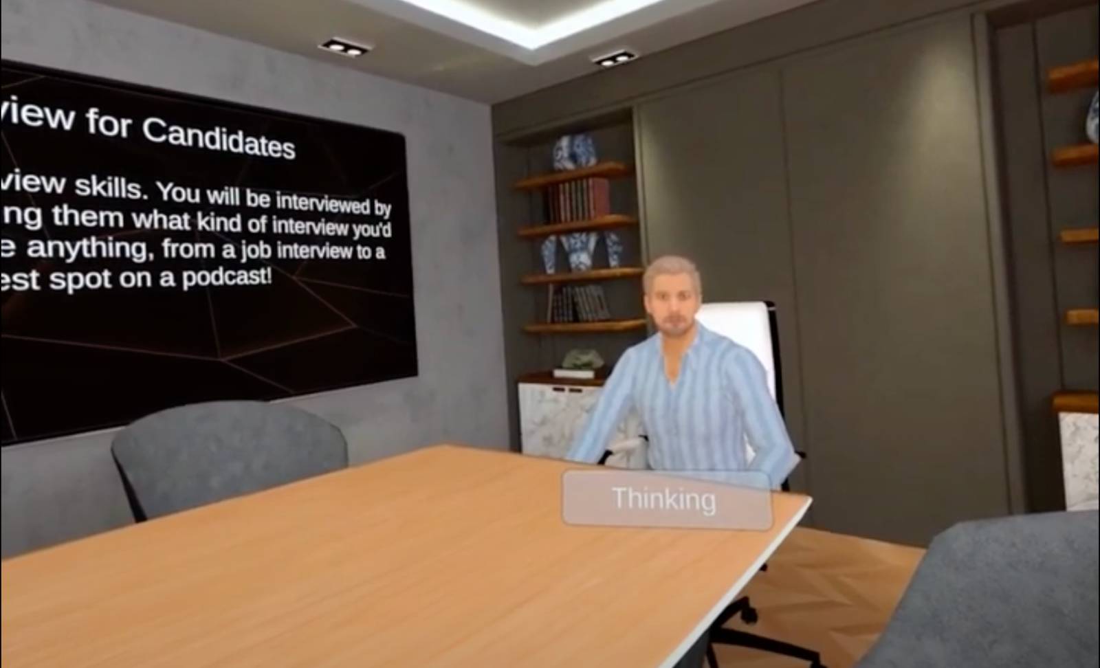 模擬面試-辯論-虛擬演說-VirtualSpeech-VR-AI-ChatGPT-人工智慧-模擬面試-元宇宙-虛擬實境