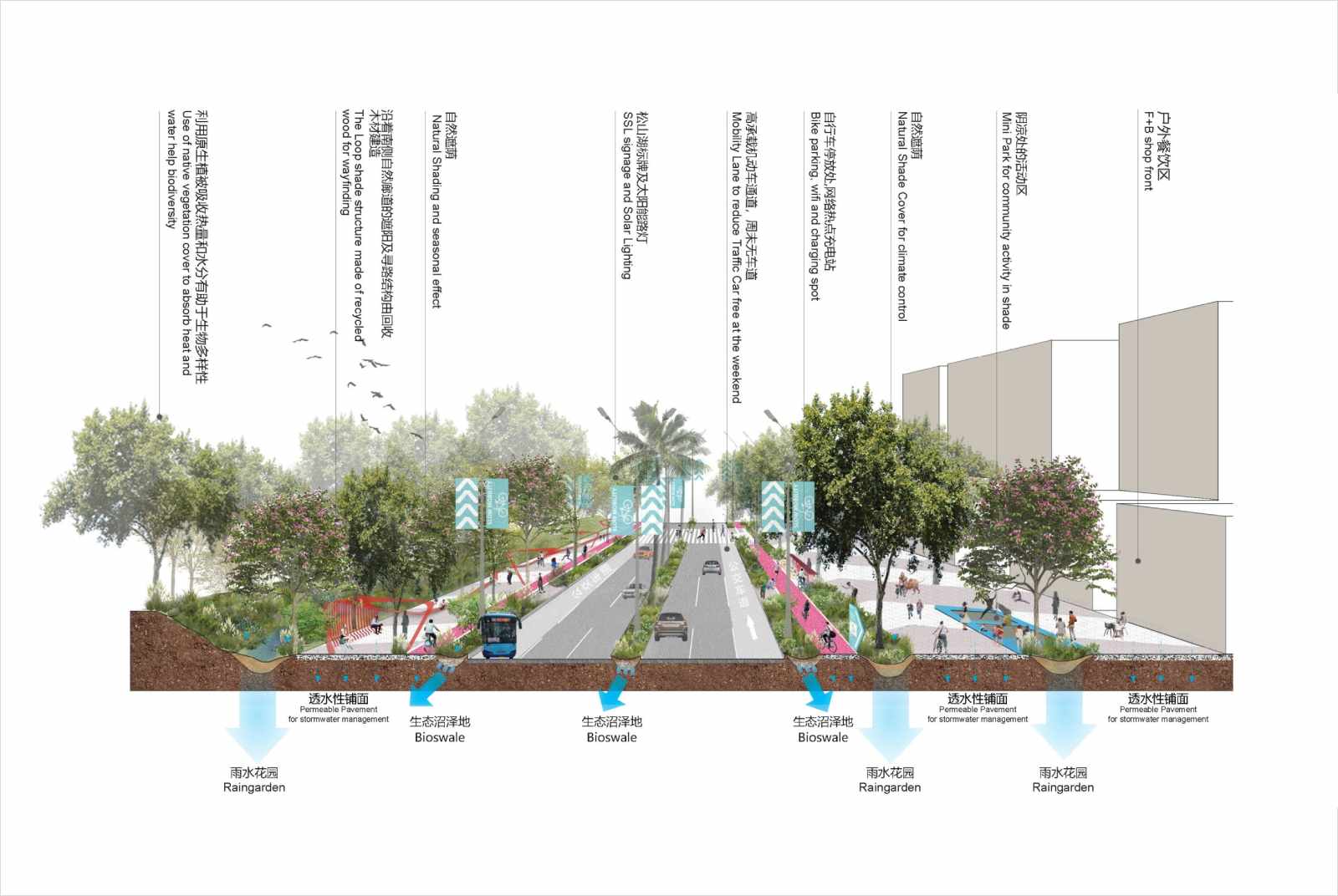 慢行空間-自行車-步行城市-人本城市-交通-私家車-歐洲-德國-BLENDArchitecture-王迺慧-Urban Standards-Sophie Stigliano-松山湖