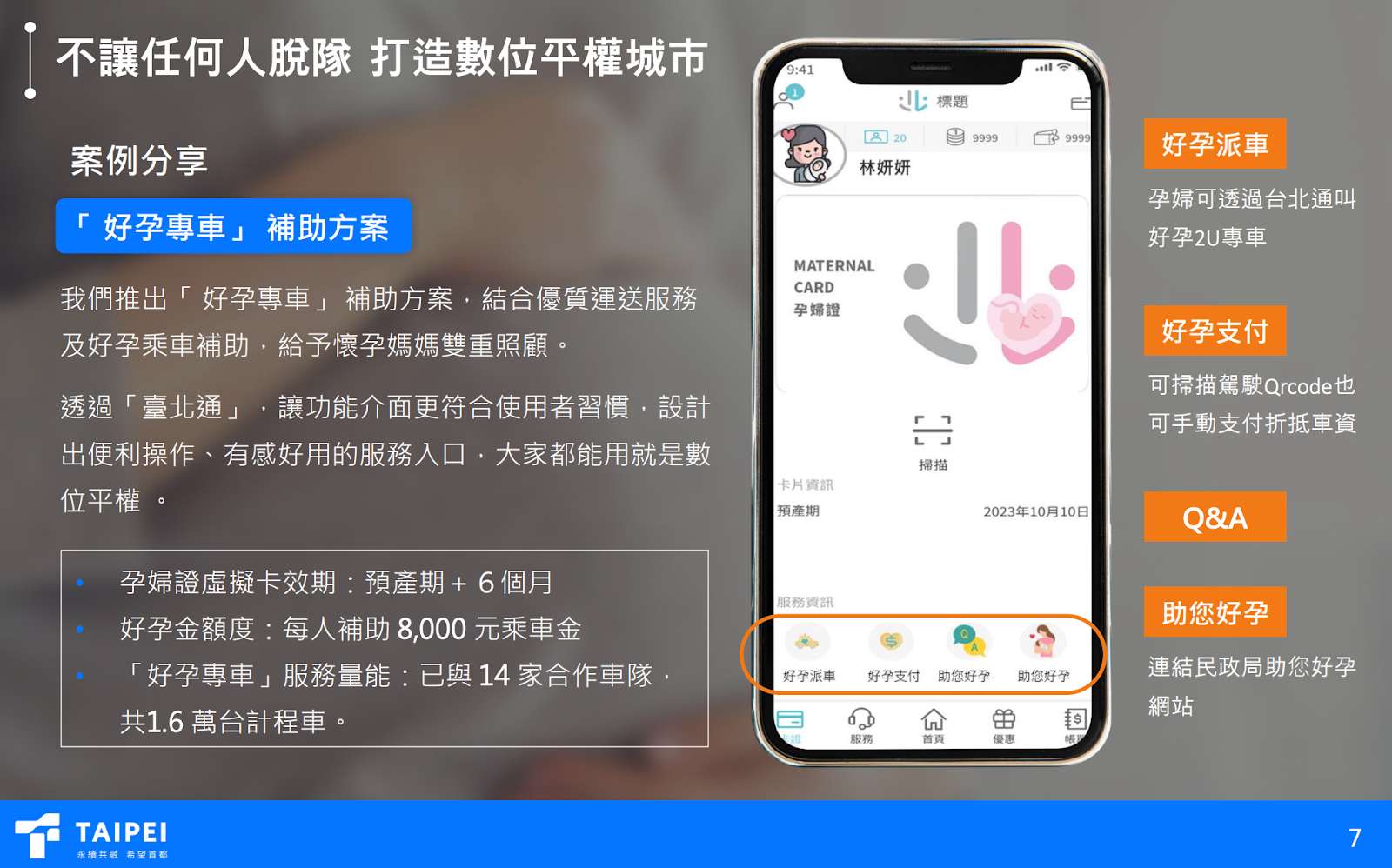 天下城市高峰論壇-台北市-蔣萬安-城市治理-智慧城市-服務型政府-台北通-交通運輸-好孕專車