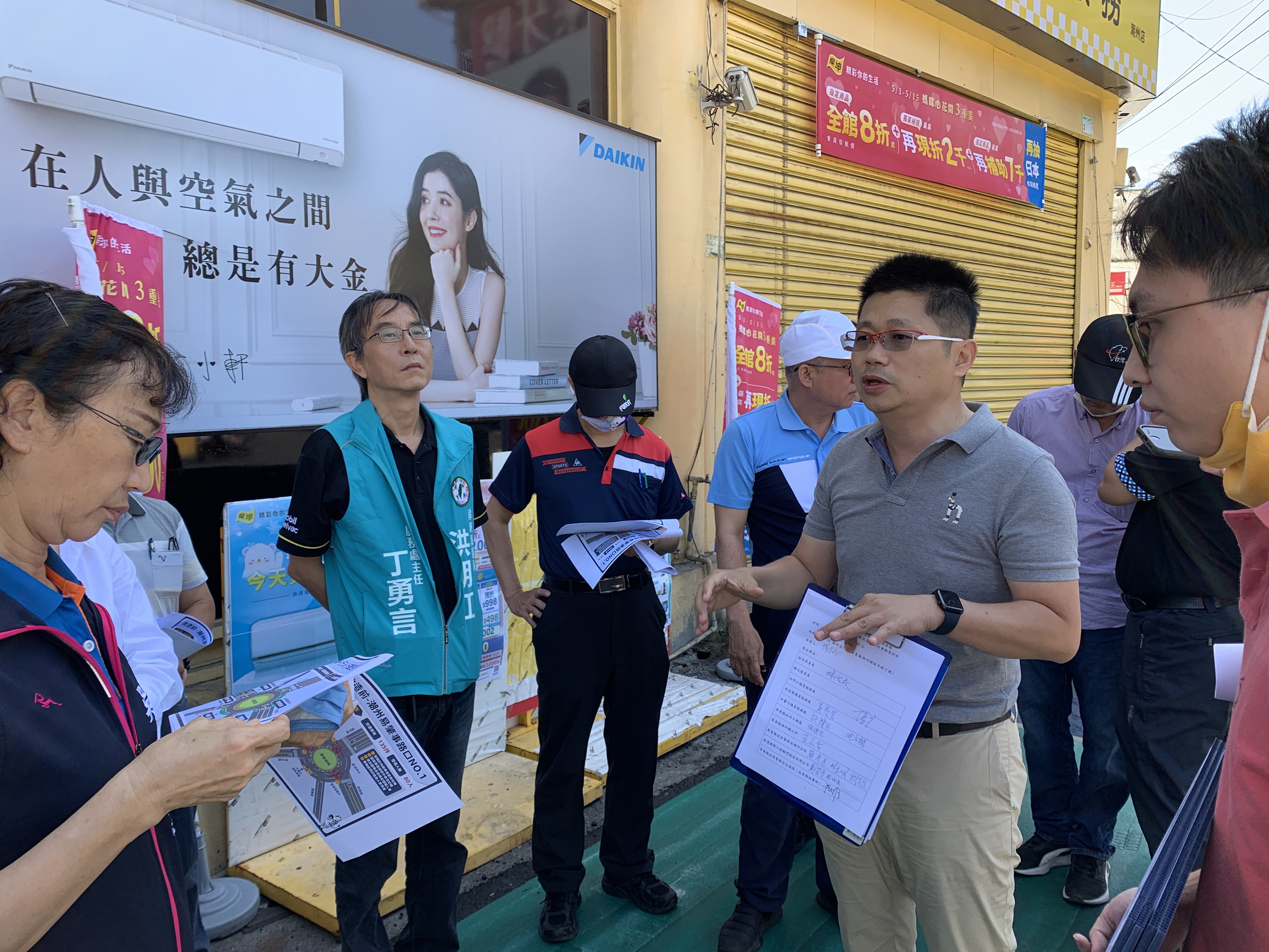 屏東縣政府同時考量交安理論及民眾用路需求，有效改善當地交通環境
