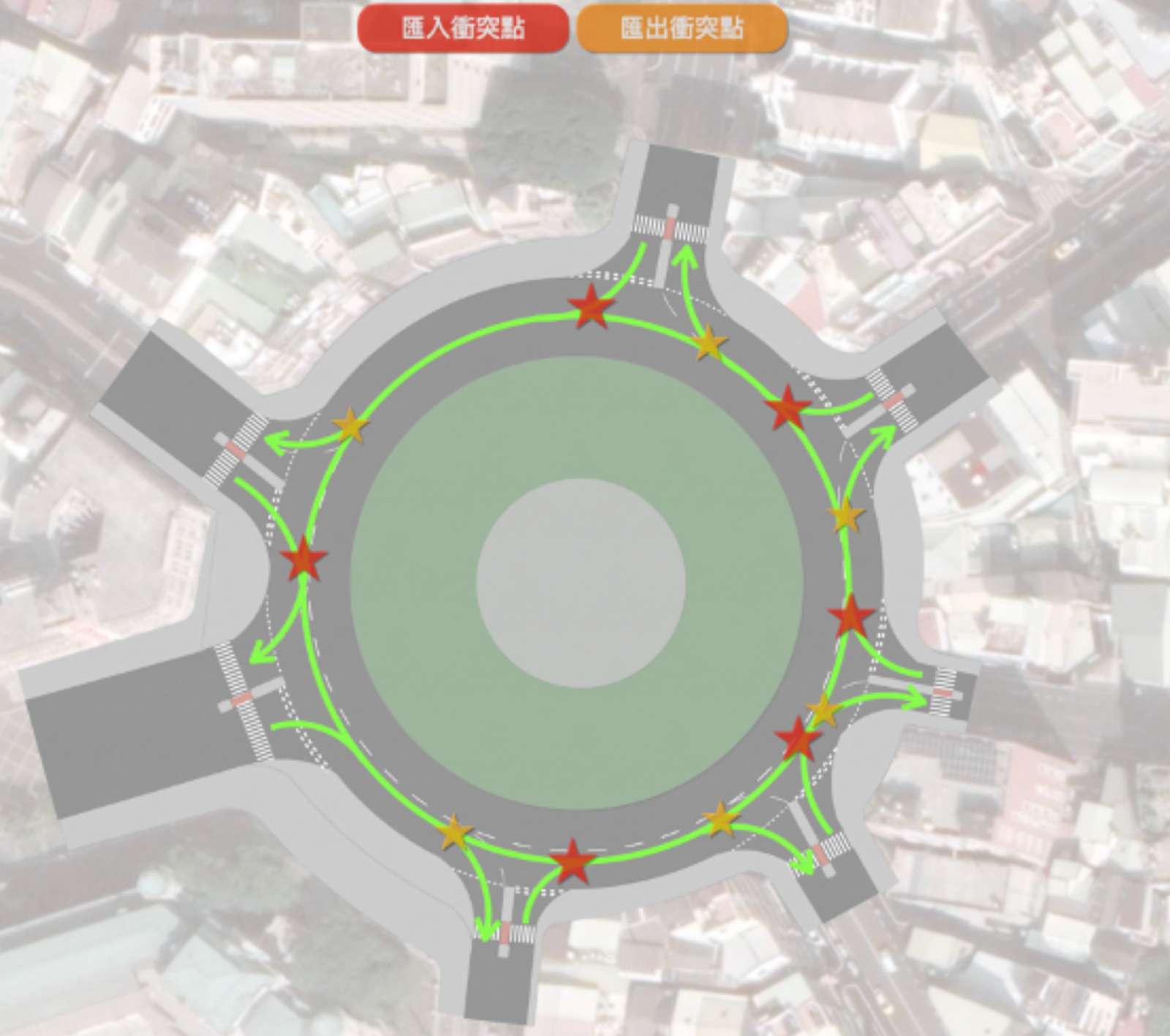 道路改造-圓環-台南-道路設計-城市規劃-行人地獄-十字路口-松山查爾斯-交通安全