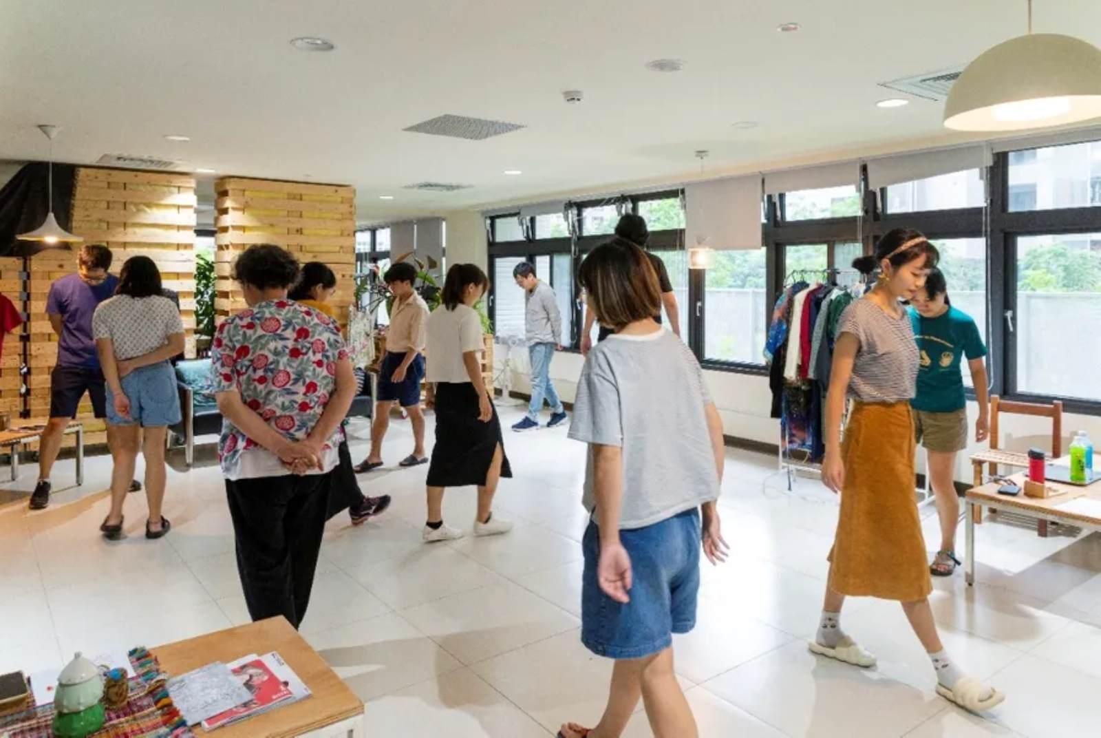 衣服I WERE YOU肢體同樂工作坊-員和合作共居-居住正義-社會住宅-青創-青年居住-OURs