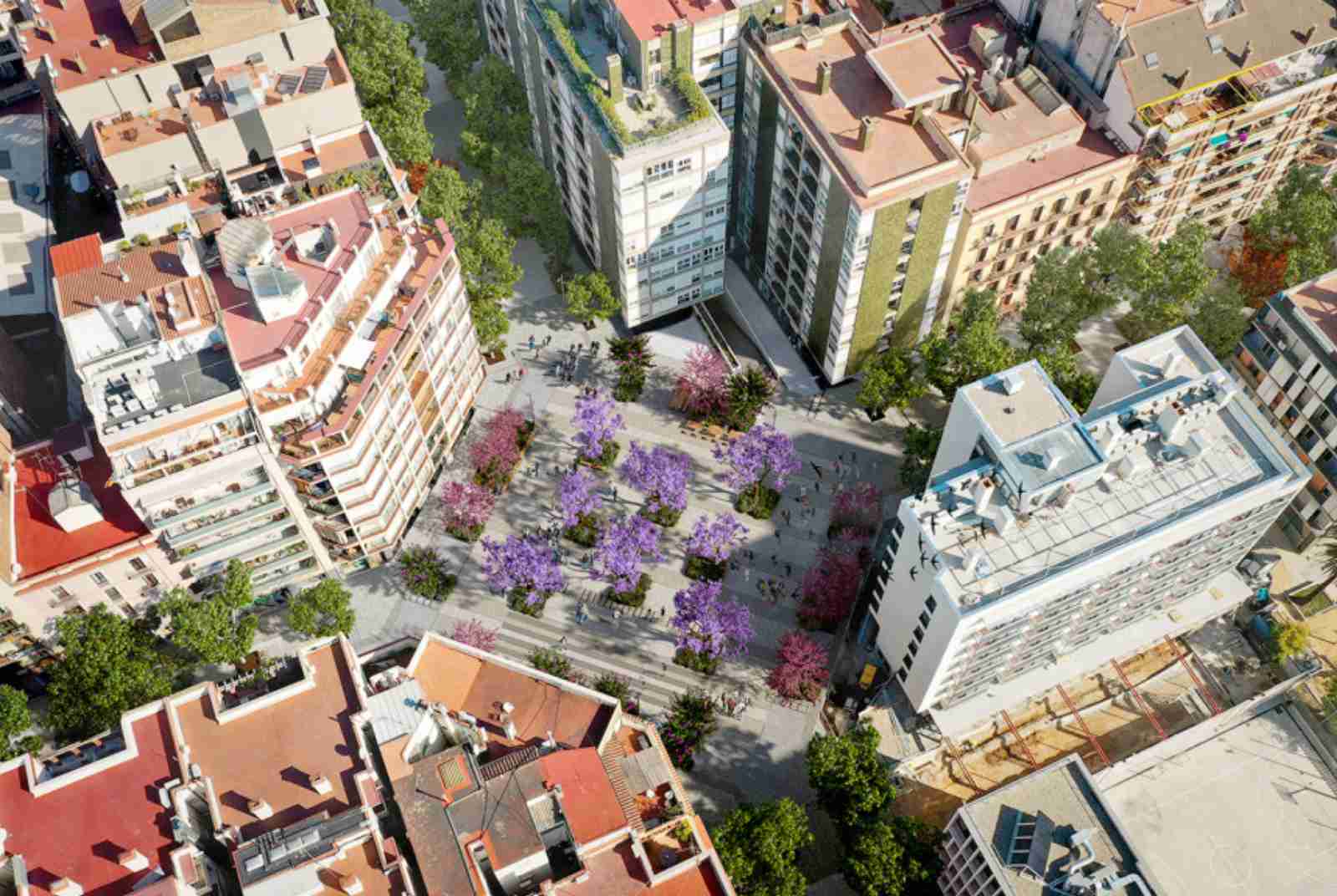 人本交通-道路設計-道路規劃-巴塞隆納-Superblocks-Superilla-Ada Colau