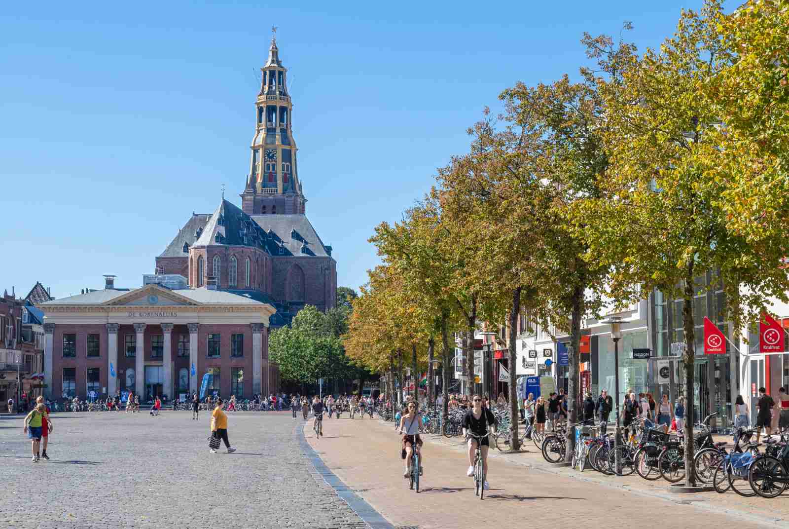 Groningen-台灣是個行人地獄-Nederland-人本交通-人本城市-城市改革-公共空間-自行車