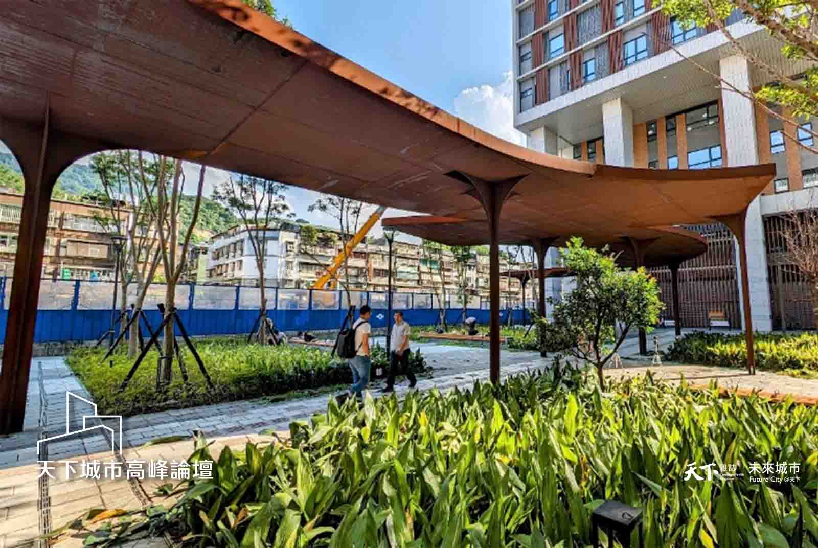 林子平-廣慈園區社宅-台北市-建築-綠化-溫度的正義-遮蔭-公共藝術-友善環境-都市熱島效應