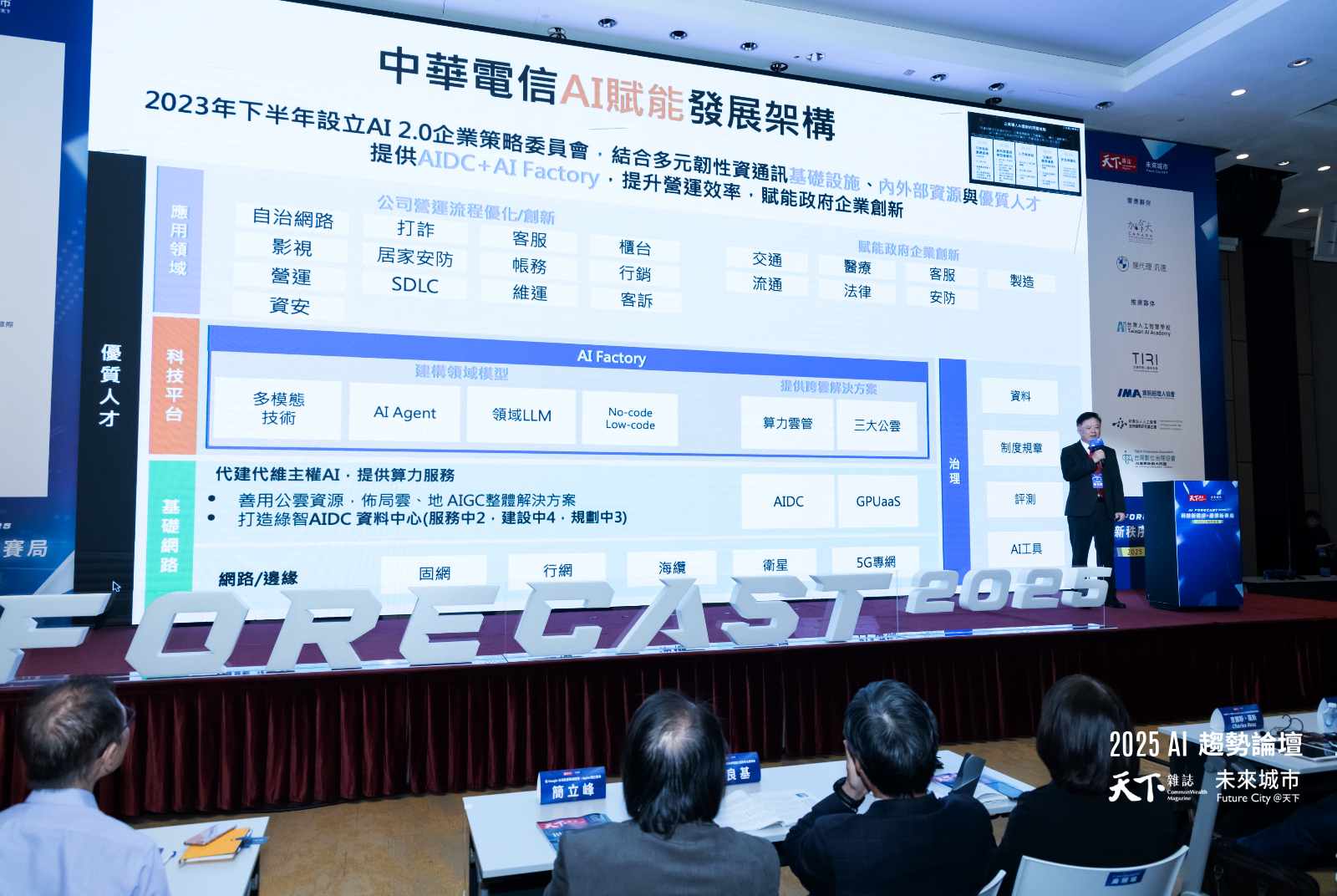 AI-人工智慧-AI應用-中華電信-簡志誠-AI用電-能源-AI Factory平台-人才-資安-隱私-IT技術-基礎設施