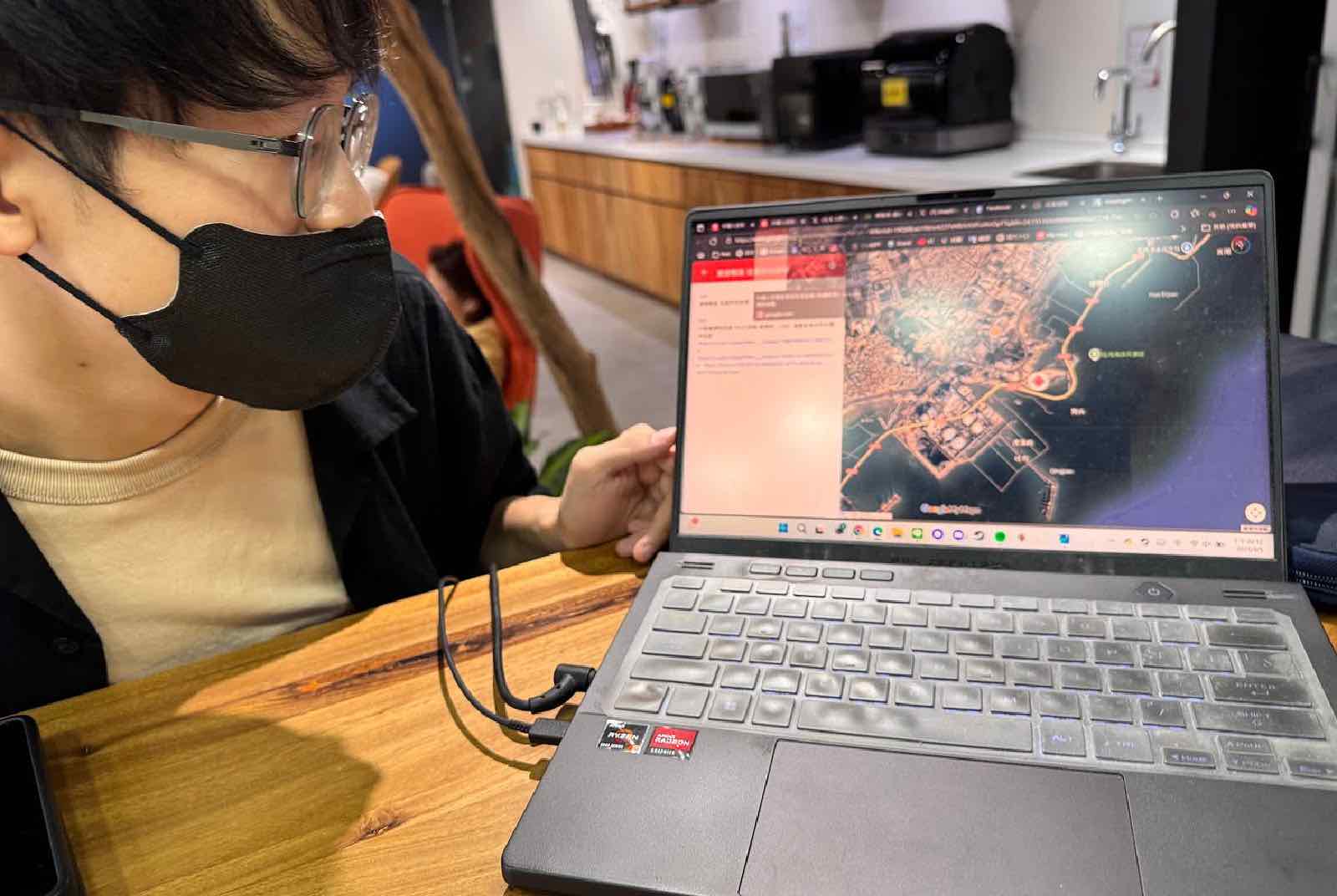 中國-解放軍-溫約瑟-OSINT技術-公開情報-影像查證-地理定位-軍事新聞-基地設施地圖